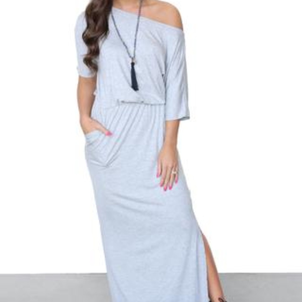 NWOT Allison Dress in Heather Grey